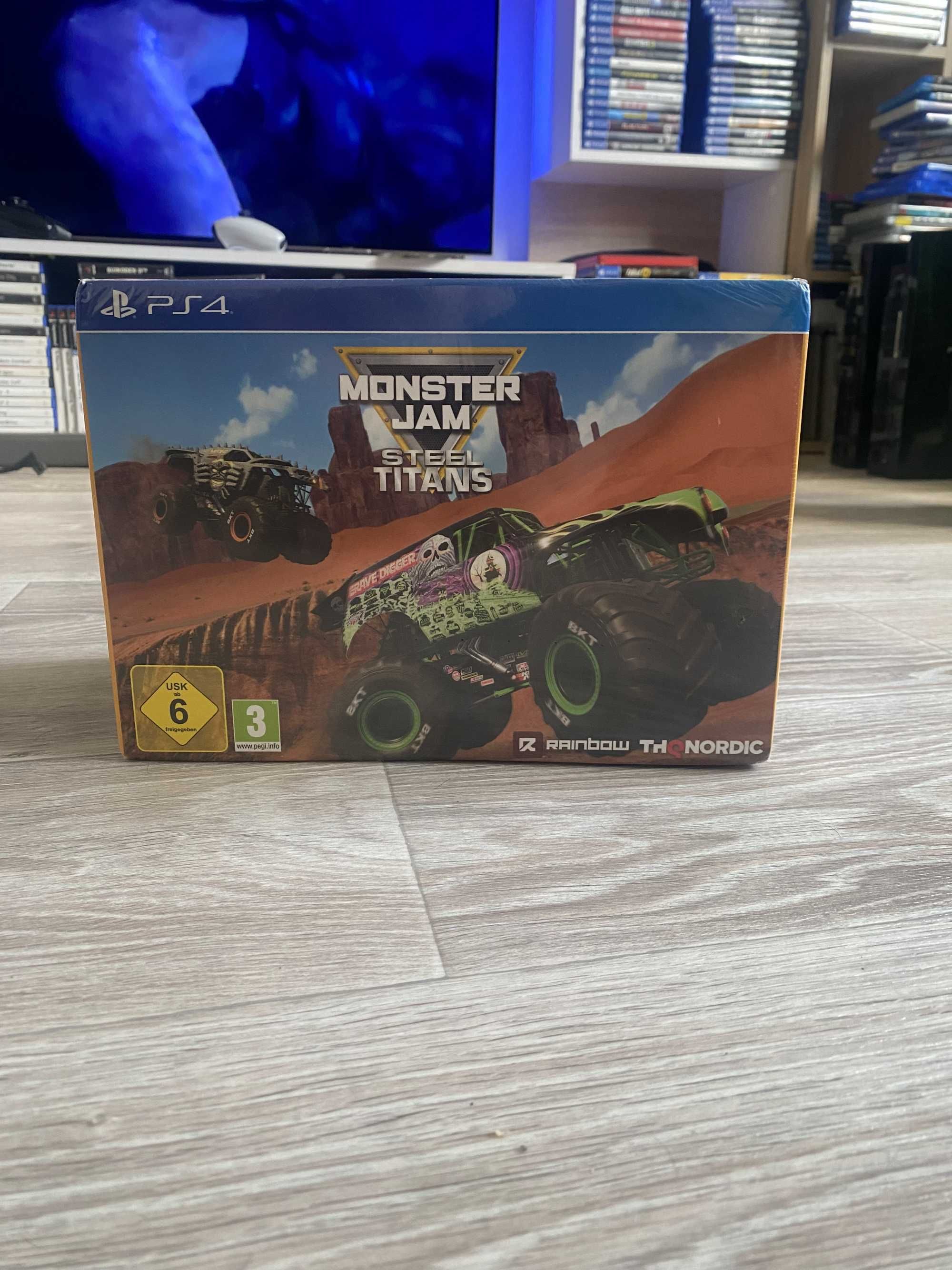 Monster Jam Steel Titans Collectors Edition,на Playstation 4, новий