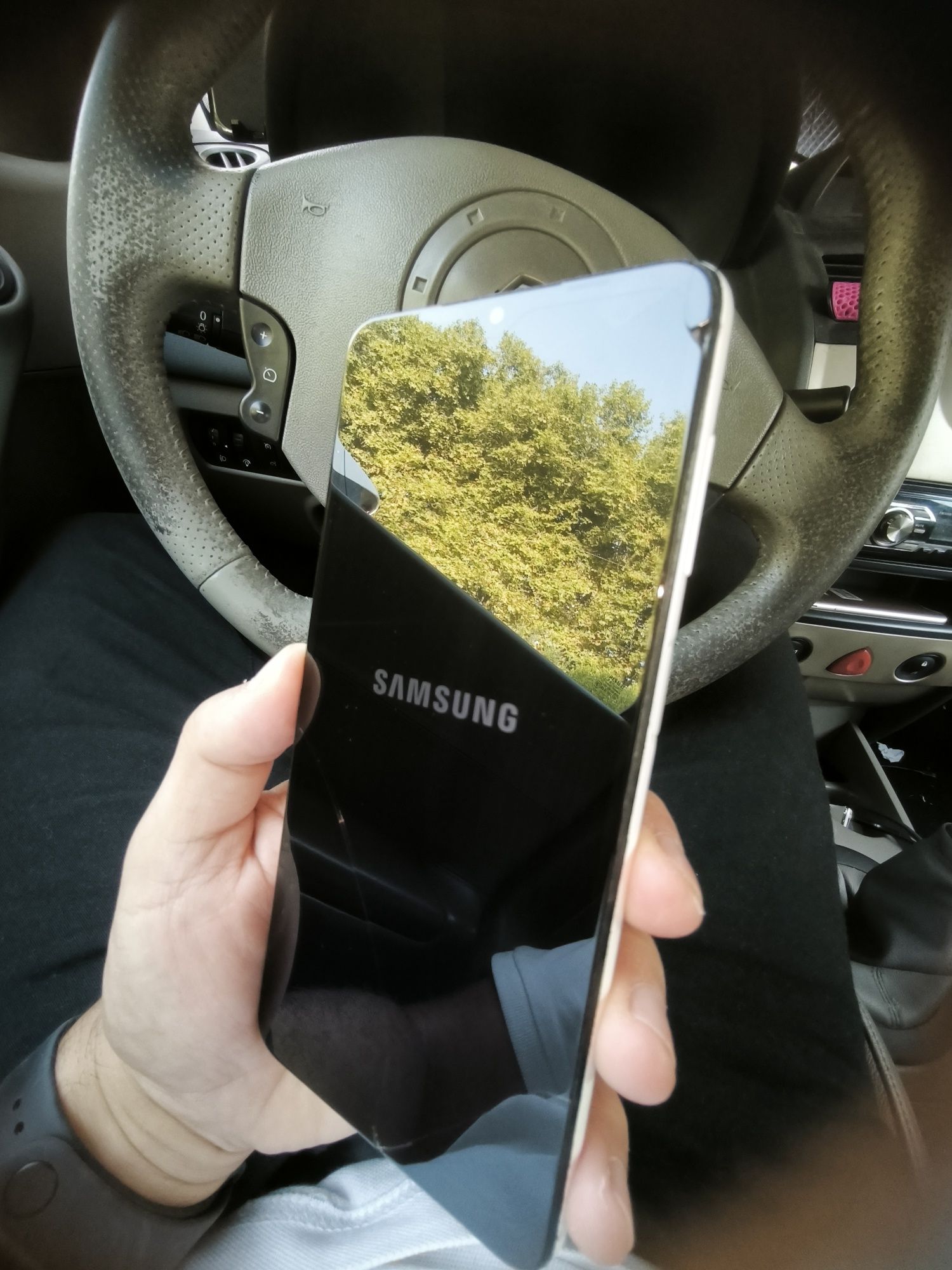 Samsung Galaxy A12 ecrã estalado