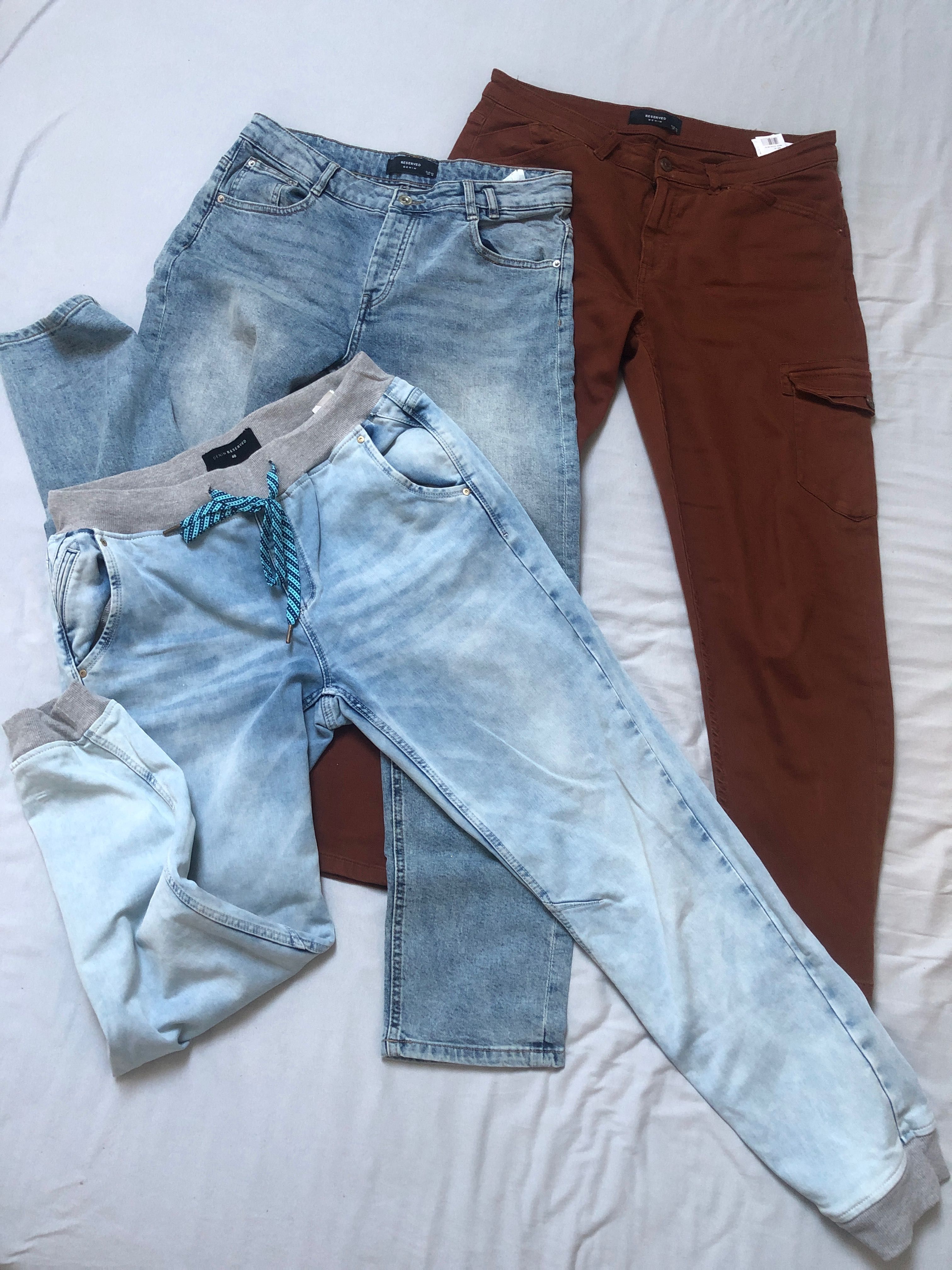 3 sztuki Spodnie reserved 40-42