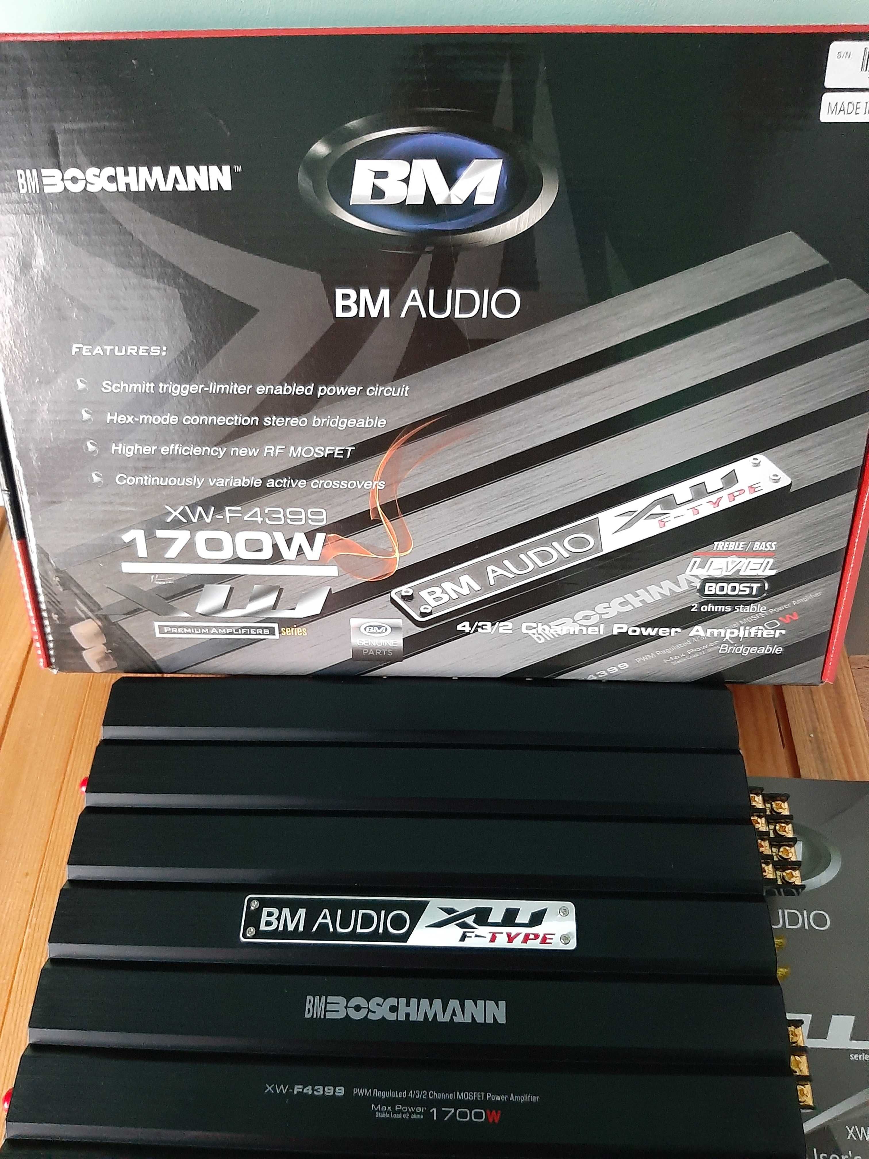 Автопідсилювач звуку boschmann bm f4399 4х канальний підсилювач звуку