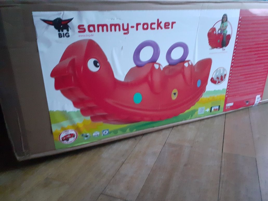 Big huśtawka Sammy Rocker ogród dom przedszkole...