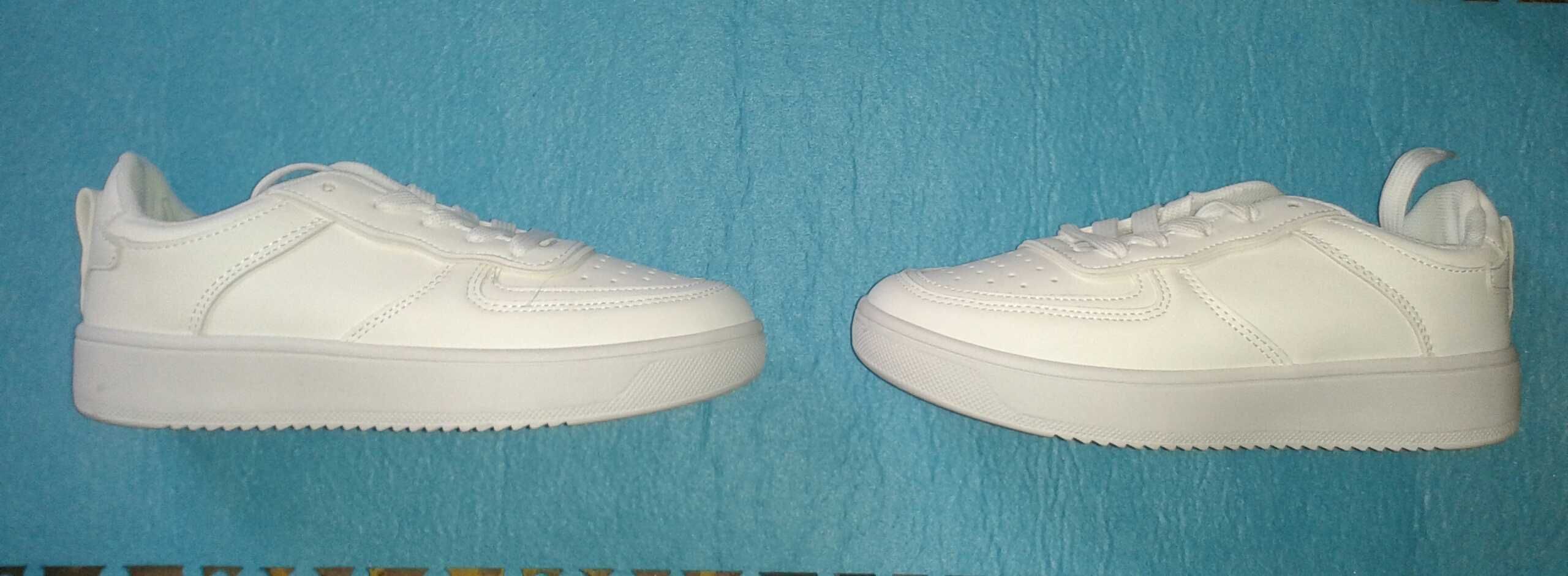 BLIŹNIAKI komunia buty komunijne dla bliźniaków białe do alb NOWE