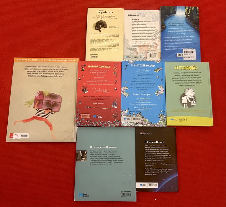 Livros de leitura obrigatoria 5o, 6o e 7o ano