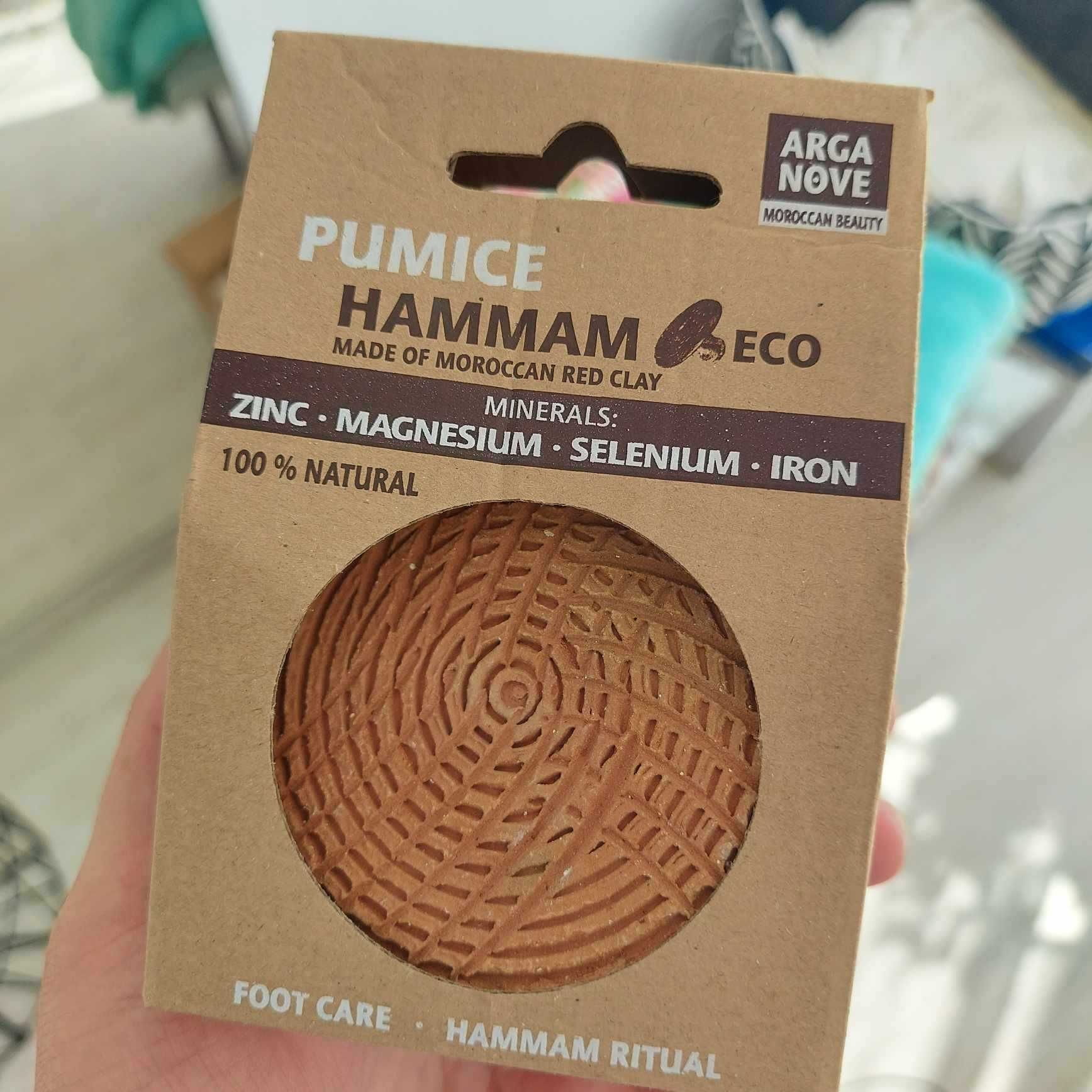 Arganove - naturalny pumeks Hammam