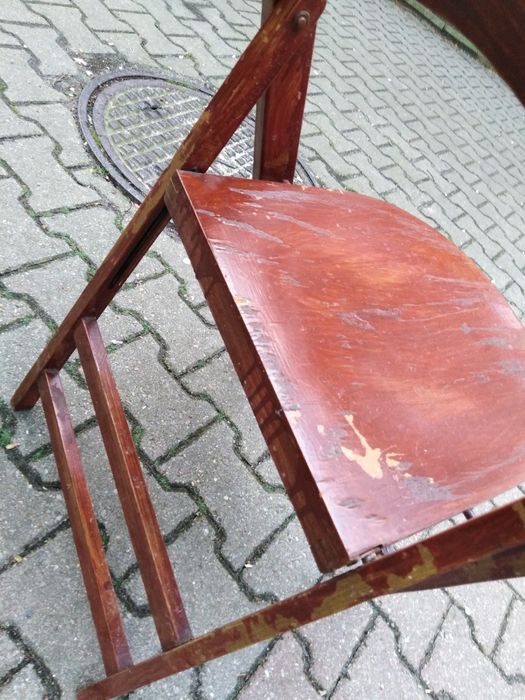 Thonet krzesło składane PRL