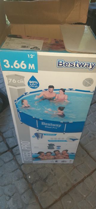 Basen ogrodowy plus dodatki