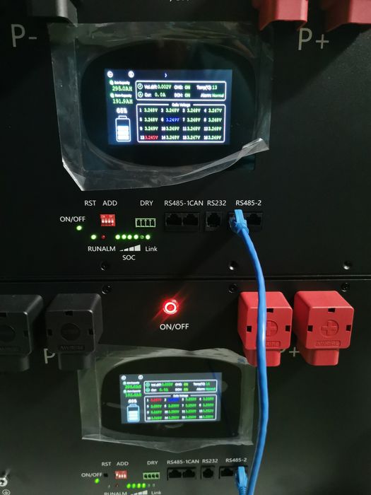 Magazyn Energii 48V 14.4kwh - 16kWh JKBMS V19 200A UART GAŚNICA