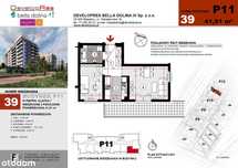 Mieszkanie 41,91m2 | 2 pokoje| oddzielna kuchnia z oknem |ul.Lubelska