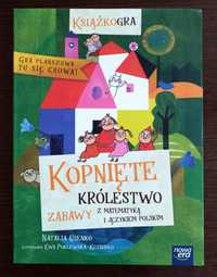 KsiążkoGRA Kopnięte królestwo Zabawy z matematyką i j. polskim, N. Era