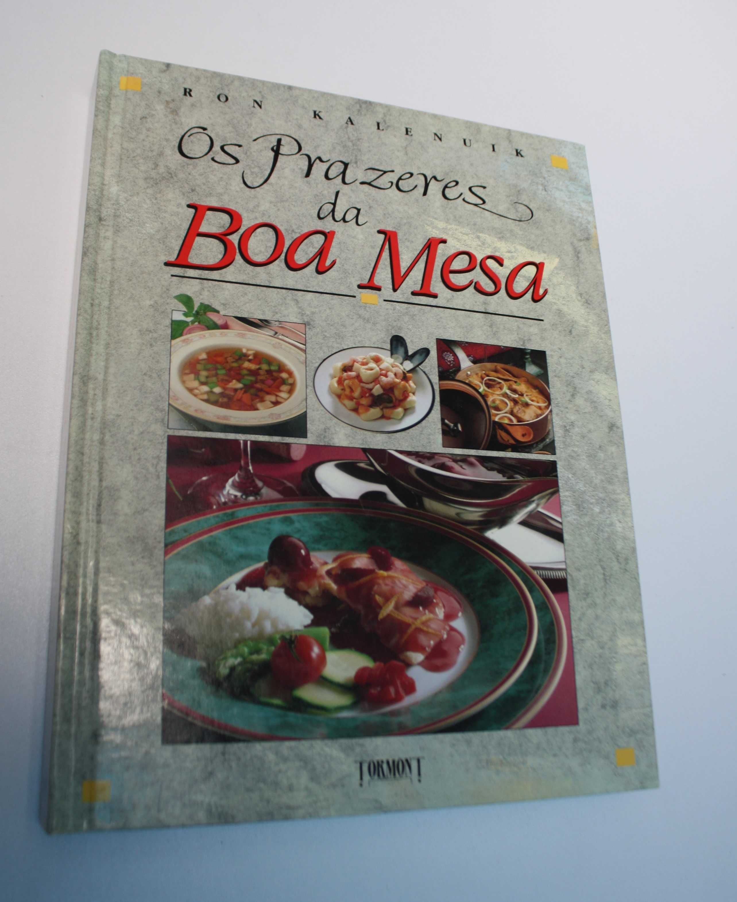 Livro "Os Prazeres da Boa Mesa"