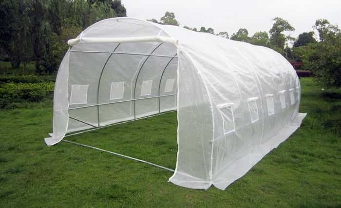 Estufa agrícola 6xx230cm TOP (2 portas Zip 7 ARCOS)