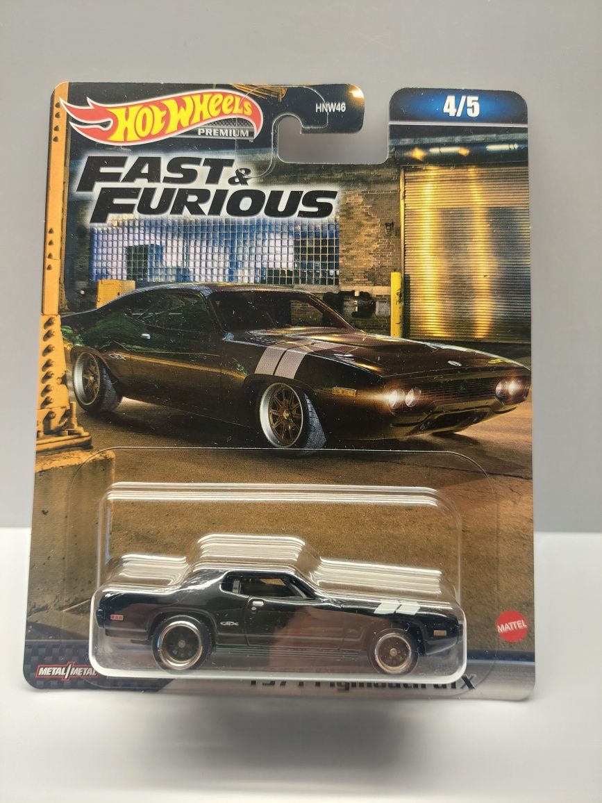 Hot wheels premium fast and furious Plymouth GTX