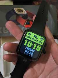 Черные Смарт часы i8 Pro Max 44 мм алюминиевый корпус Smart Watch 44мм