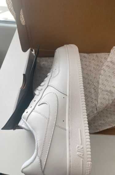 Nowiutkie/Trampki/NIKE/Air/Force/1/Low/'07/Biały:44