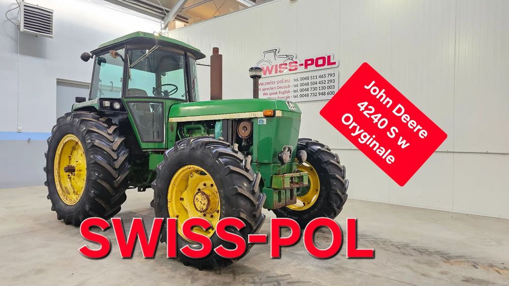 John Deere 4240 S Transport Brutto 4040, 4040 S, 4240, 4240 S, 4440, 4640: Ares 120-54 Ursus Zetor Pronar  Case mx130 Case Maxxum ursus zetor Duży Wybór Maszyn