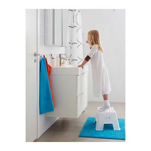 Подставка ступенька белая IKEA стул стремянка табурет ИКЕА детская