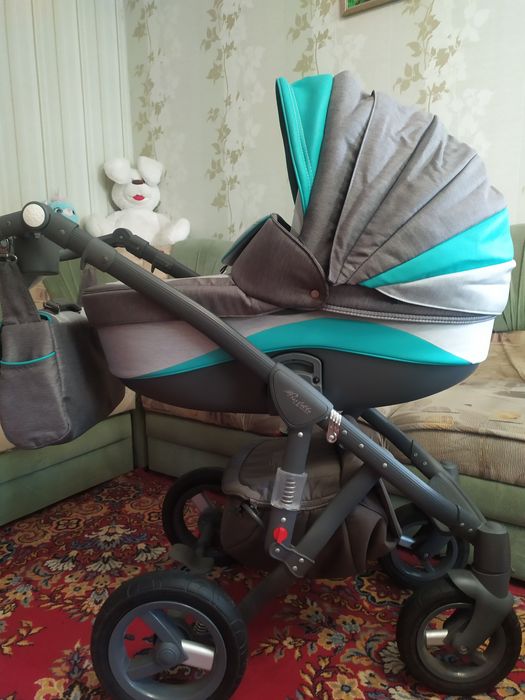 Коляска дитяча Adamex Barletta 2 в 1. Чудовий стан, після 1 дитини