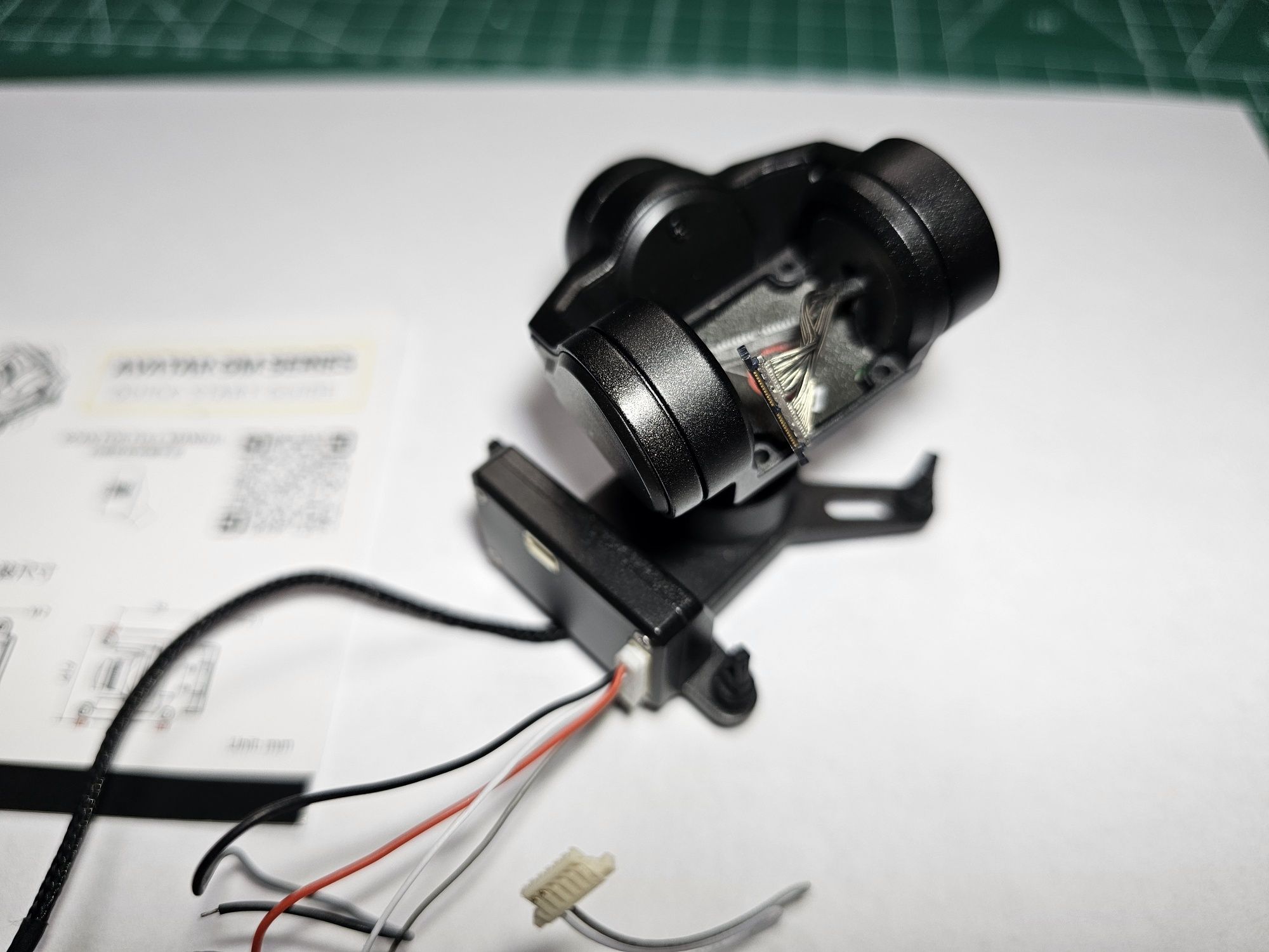 FPV Caddx gimbal GM3 używany sprawny.