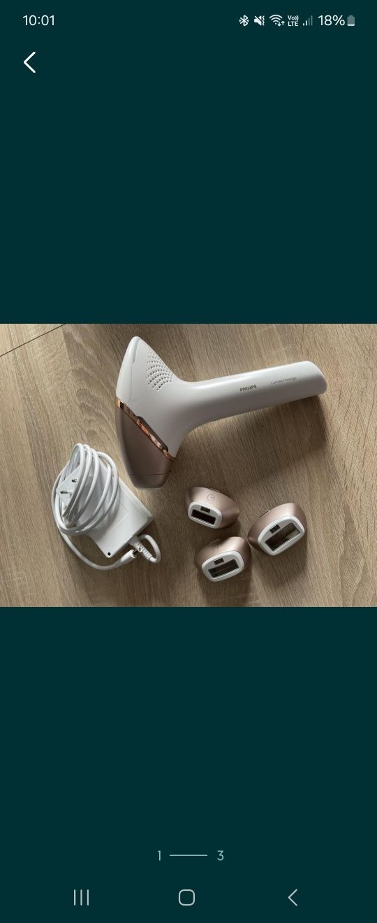 Philips Lumea depilator