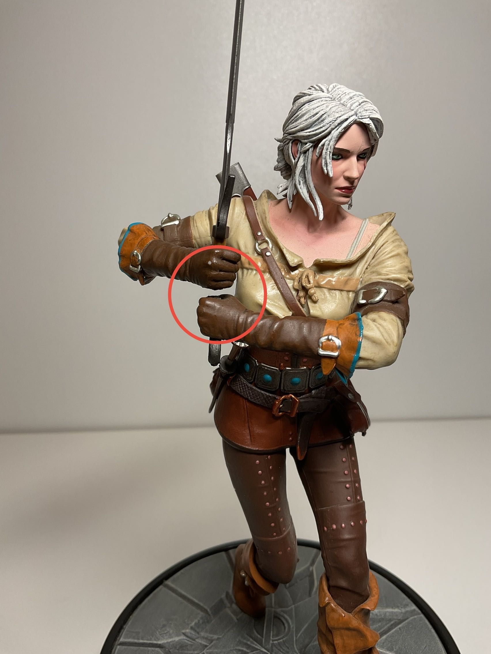 Figurka CIRI Wiedźmin III Dziki Gon Witcher 3 Dark Horse CZYTAJ p-100