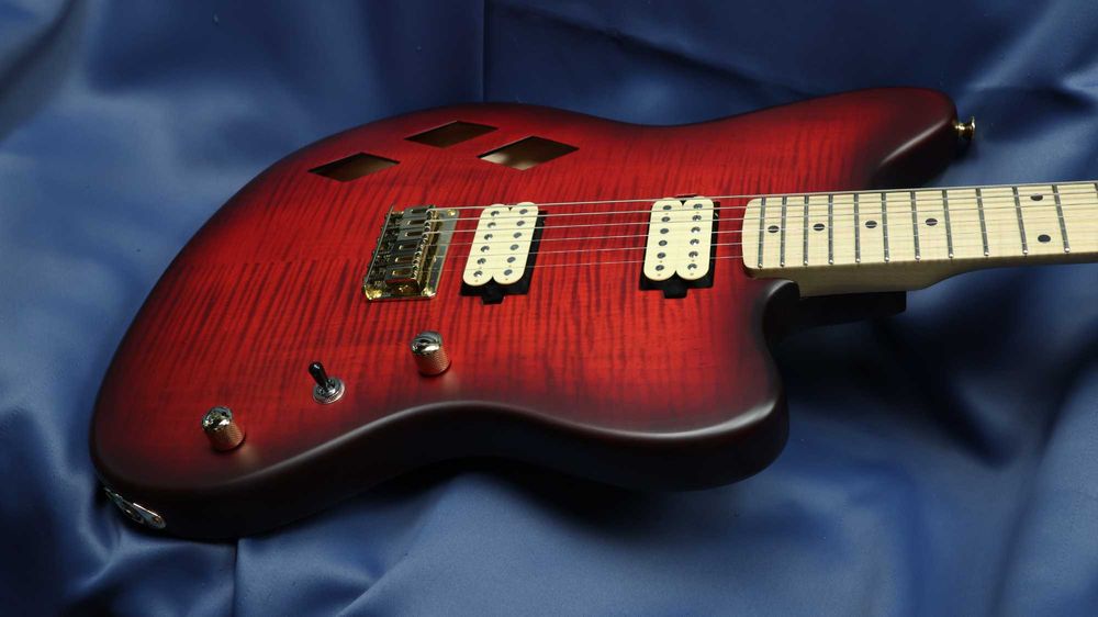 Polska gitara elektryczna Mensinger Mopped Semi Hollow