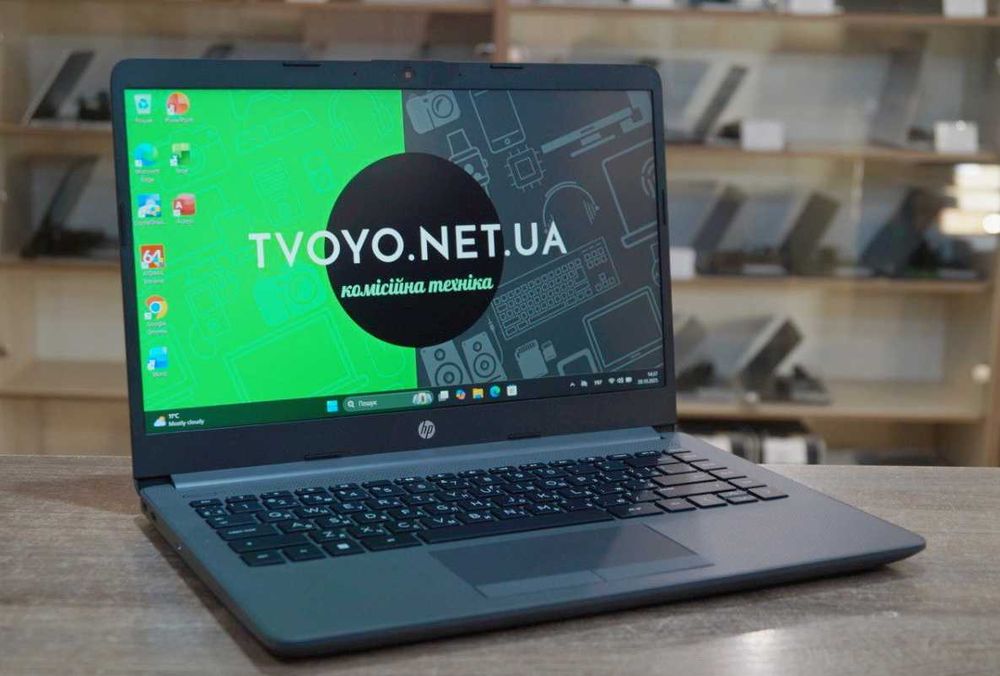 ГАРАНТІЯ HP (FullHD/AMD Athlon Silver 3050U/RAM 8ГБ/SSD 128ГБ )TVOYO
