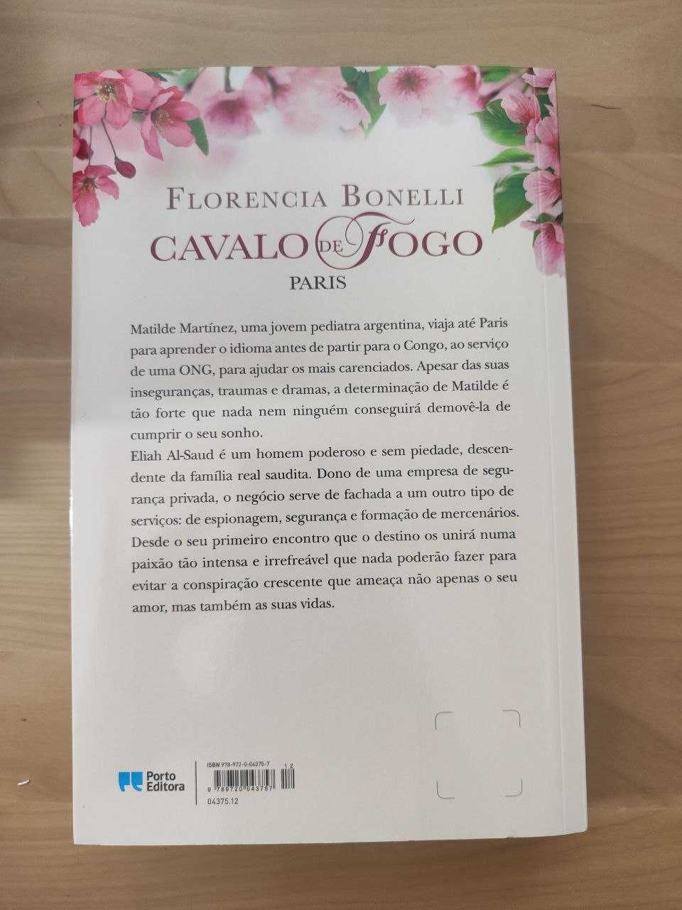 Livro - Cavalo de Fogo - Paris de Florencia Bonelli