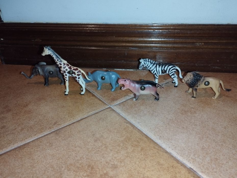 6 Puxadores de gaveta - Animais