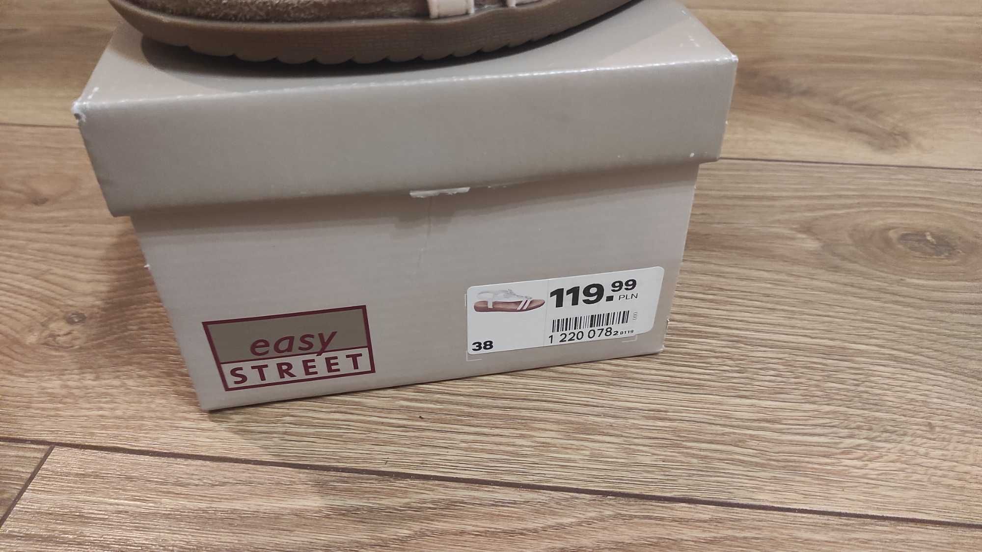 Sandały białe srebrne NOWE roz. 38 buty ślubne płaskie boho Warszawa