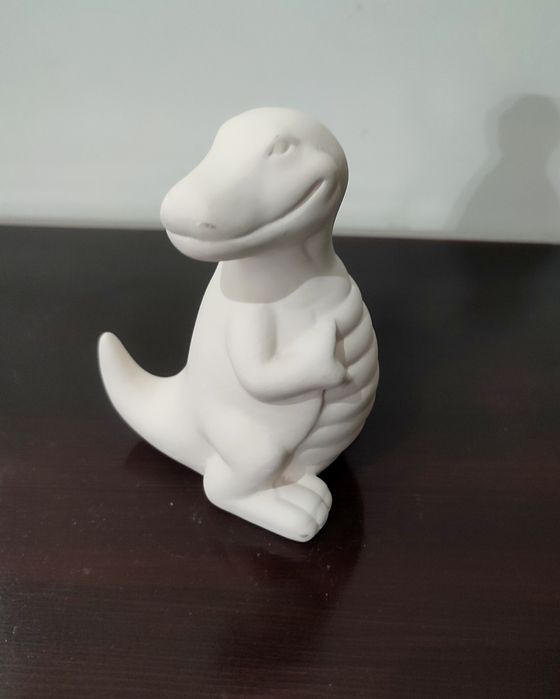 Skarbonka gipsowa ceramiczna do malowania Krokodyl Aligator maly