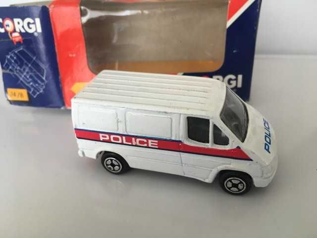 Ford Transit Police - Corgi - Escala 1/64 - como NOVO