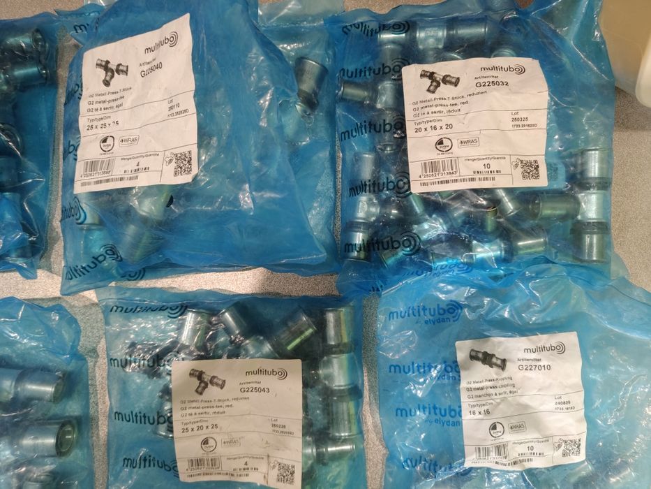 Złaczki, kształtki, kolanka na PEX U/TH/H/RFz