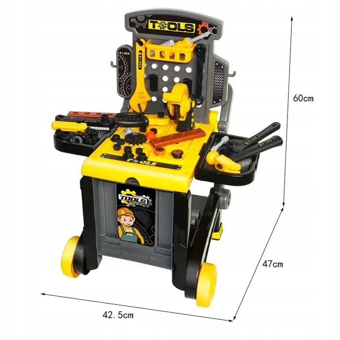 Warsztat Majsterkowicza Zestaw Mechanika Narzędzia Warsztat Walizka