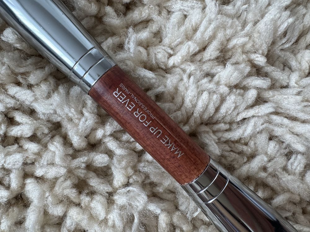 Make Up For Ever pędzel dwustronny 158 do konturowania bronzera różu