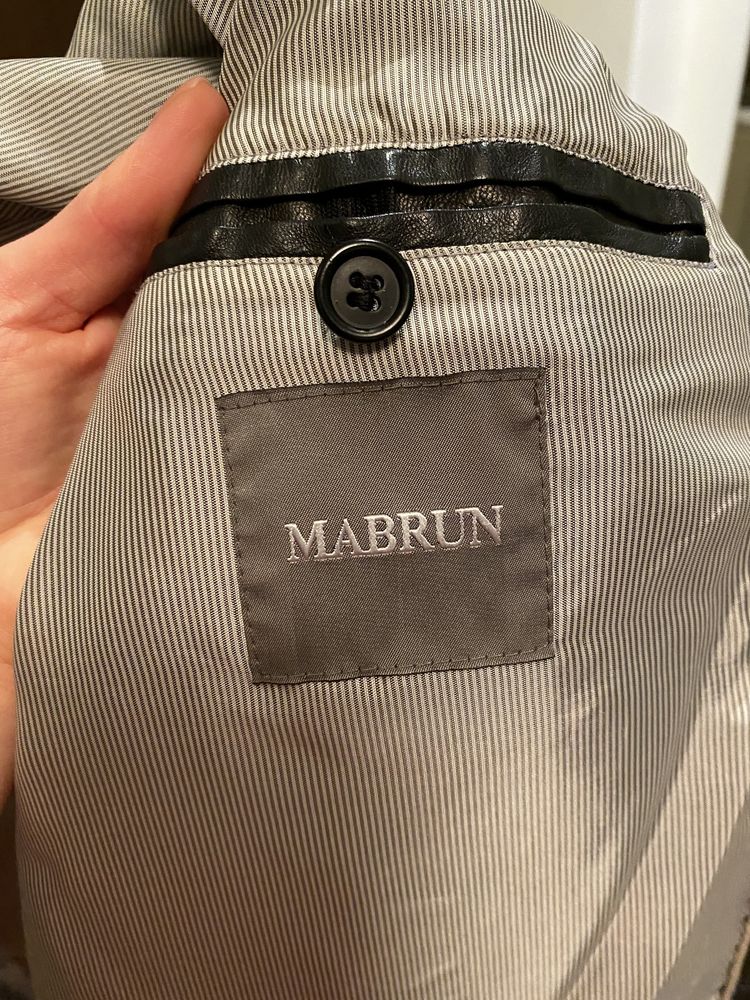 Куртка кожаная Mabrun