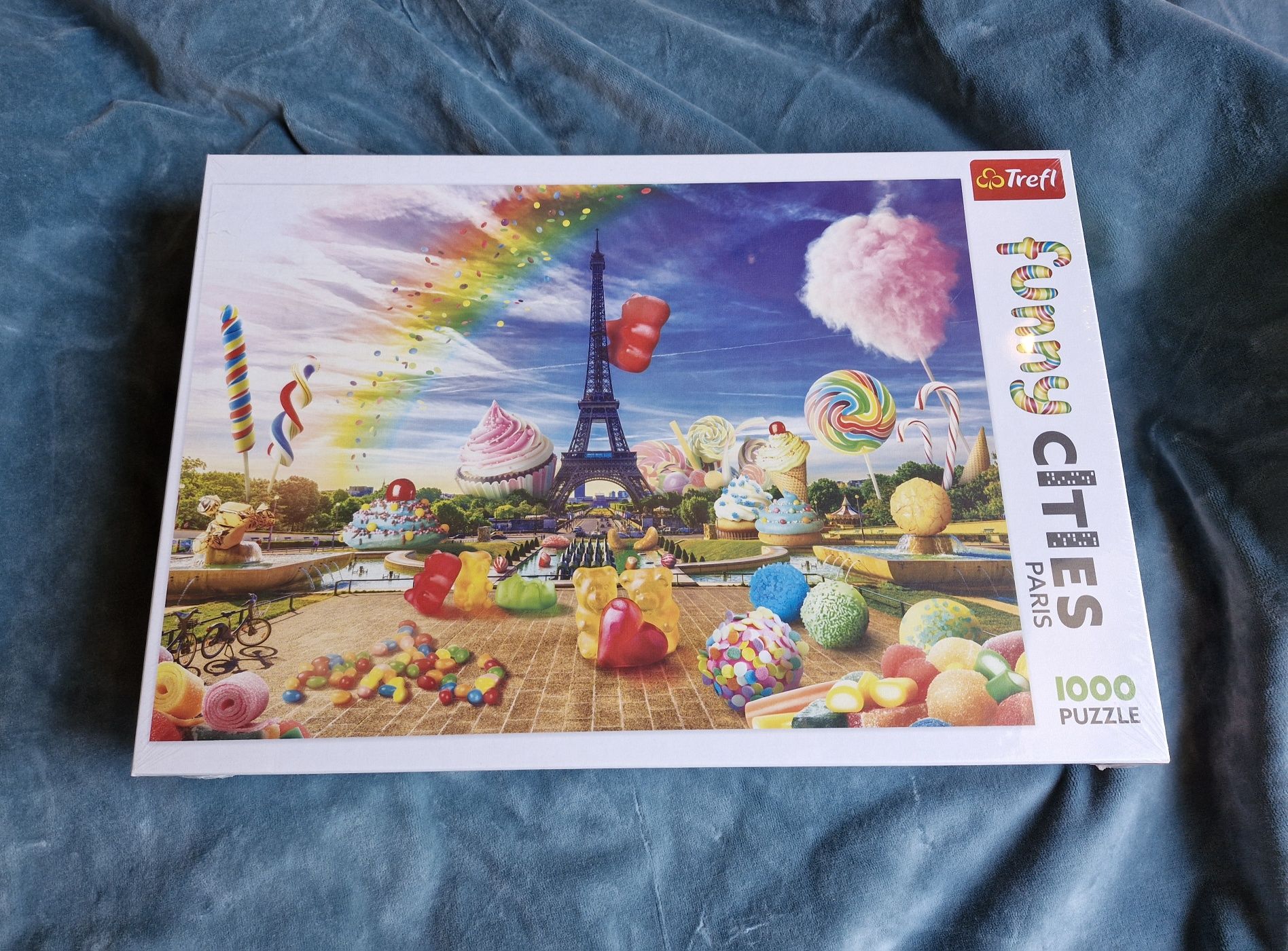 Puzzle Trefl 1000 elementów Paryż