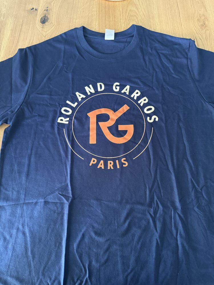 Koszulka bawełniana Roland Garros XL! Nowa!
