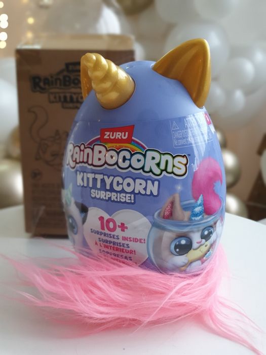 Новая мягкая игрушка Rainbocorns Kittycorn Surprise Series 3 di ZURU