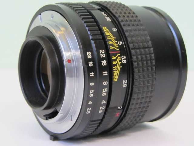 Объектив МС Калейнар-5Н,М  2,8/100 на Nikon,М.42-Зенит.Комплект.Новый!
