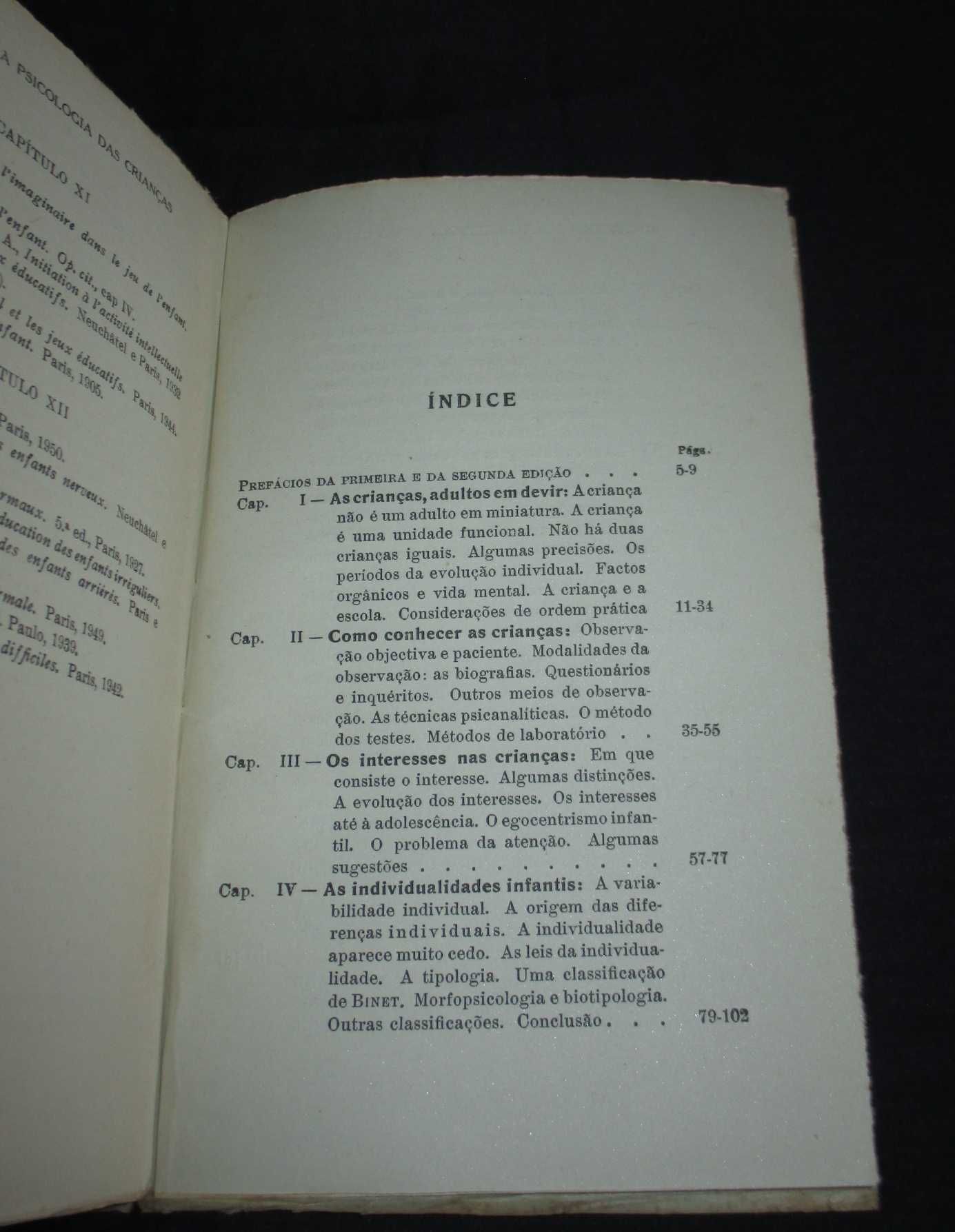 Livro Introdução à Psicologia das Crianças Emile Planchard