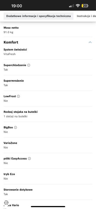 bosch lodowka sn-t kgn49h70