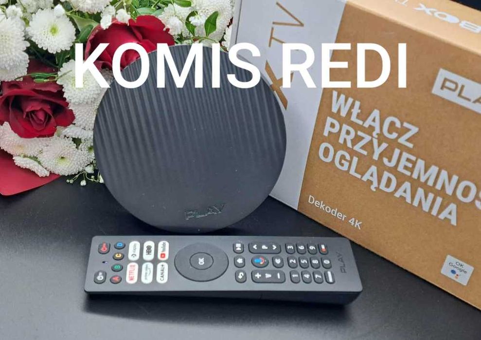 PLAY BOX TV DV8990-T2/C Dekoder Komplet Komis Redi