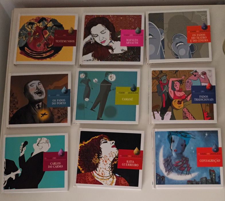 Coleção completa 100 anos de Fado Público