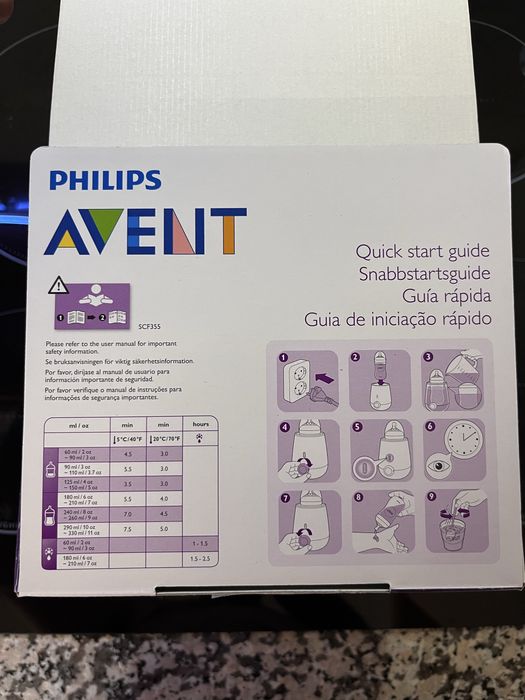 Philips Avent - aquecedor de biberoes