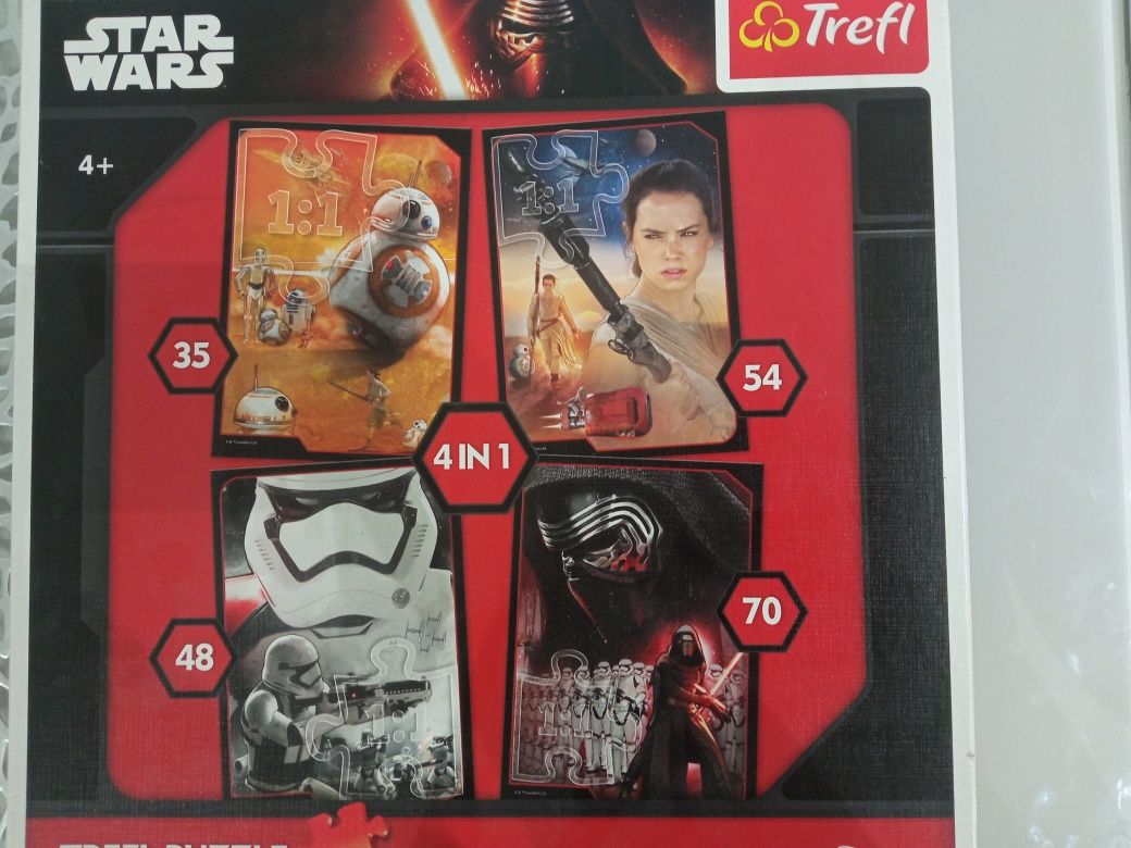 Puzzle Star Wars 4+ Trefl