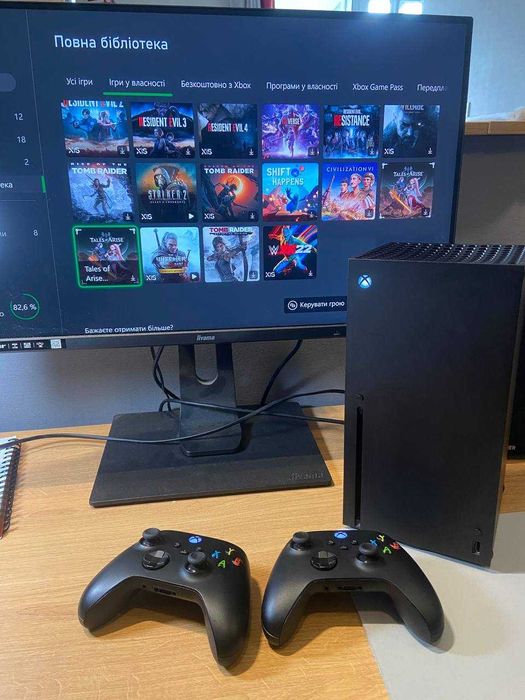 Xbox Series X | 2 геймпади | STALKER 2 Ultimate Edition + 50 топ-ігор