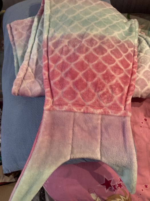 Хвіст русалки плед