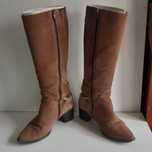 Botas Senhora Cano Alto Camurça tam. 35/36 Estimadas