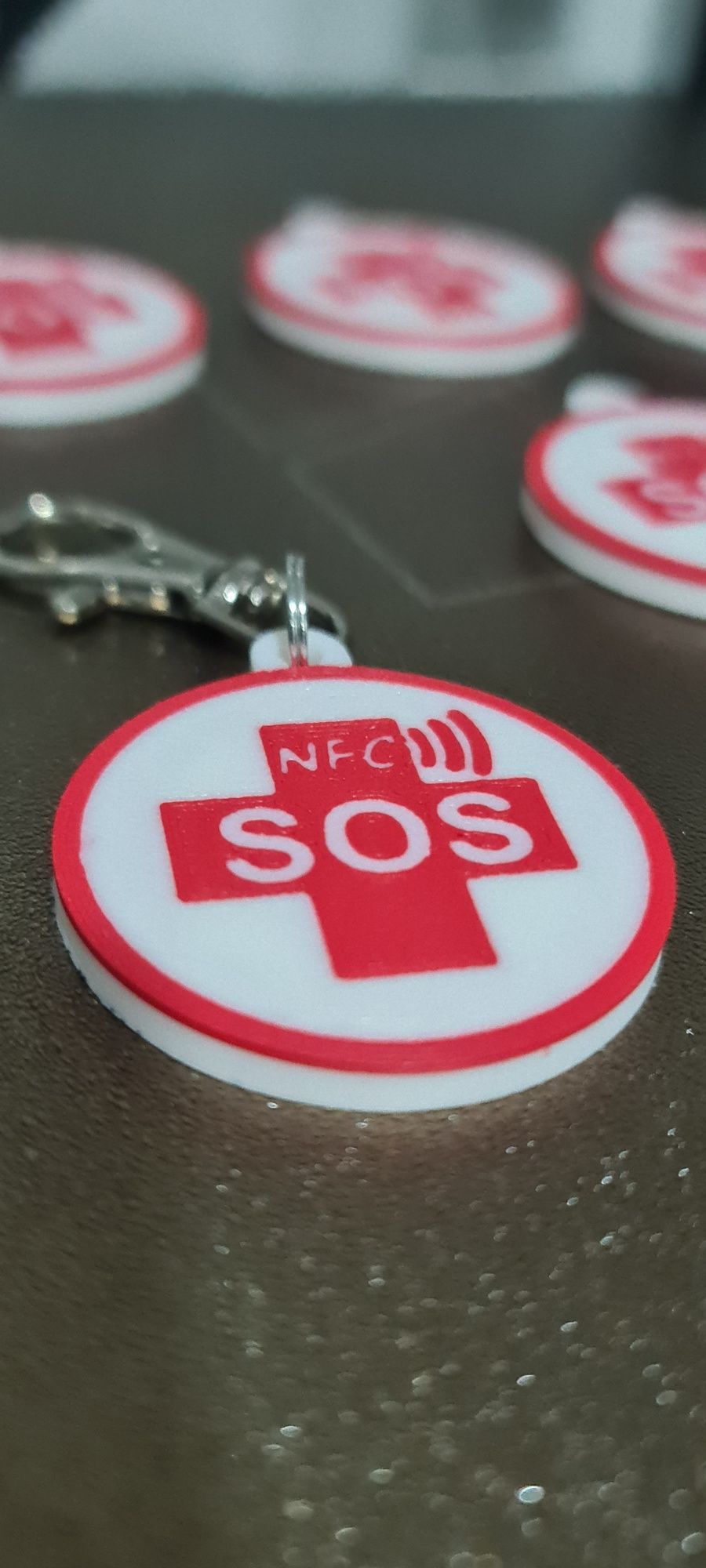 Porta Chaves NFC SOS