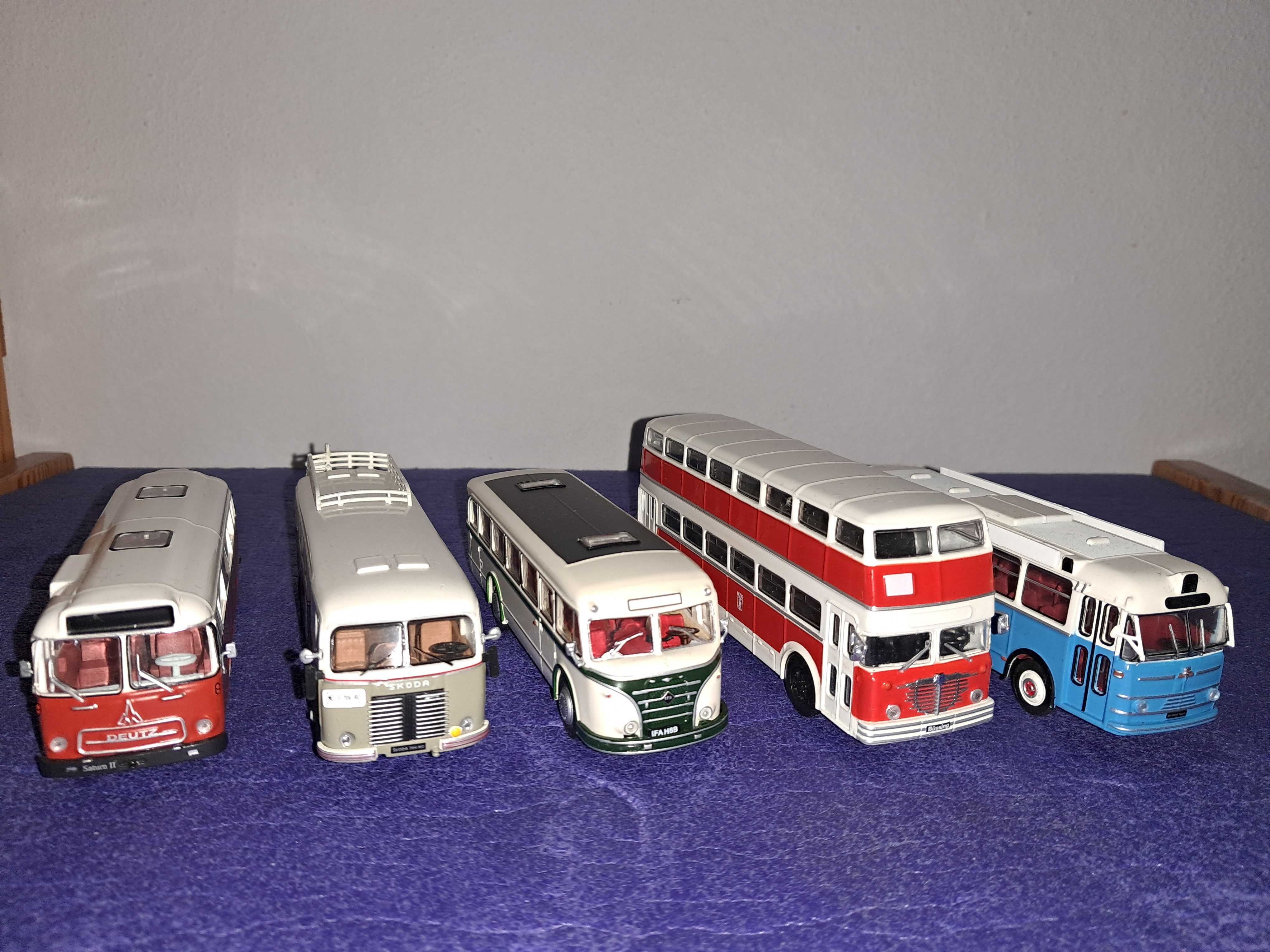 Kultowe Autobusy, 5 modeli Bussing, Ifa, Skoda, Holland oraz Magirus